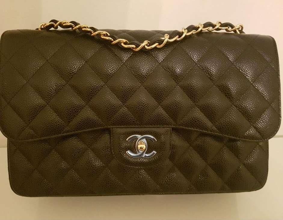 Chanel caviar - jumbo ladies handbag POA